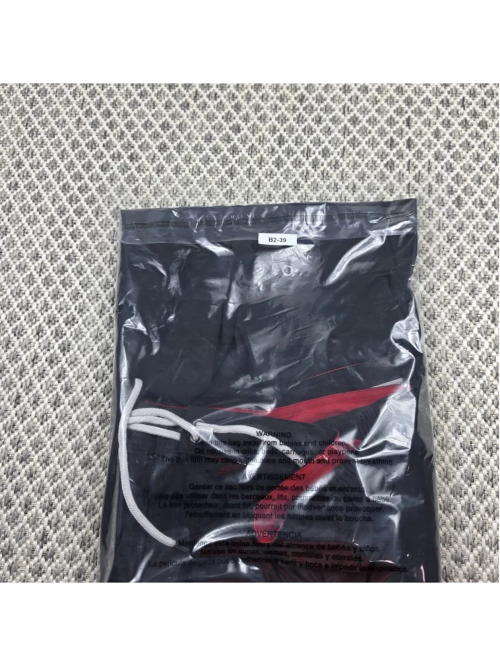 Polo Ralph Lauren Swim Trunks Cargo Board Shorts Black Red Pony Men’s 5XB